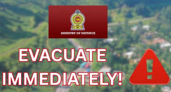 Defence Sec. Urges Immediate Evacuation